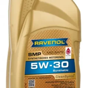 Ravenol SMP 5W30 USVO 1L – Ulei Motor Full Sintetic VW 504.00 / 507.00, BMW LL‑04, MB 229.51 Plată securizată